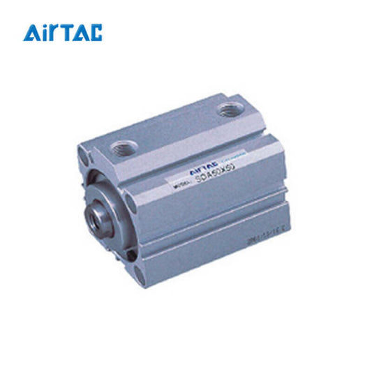 AirTAC ultra-thin cylinder, double acting, internal thread of piston rod, no magnet ring; SDA100X80