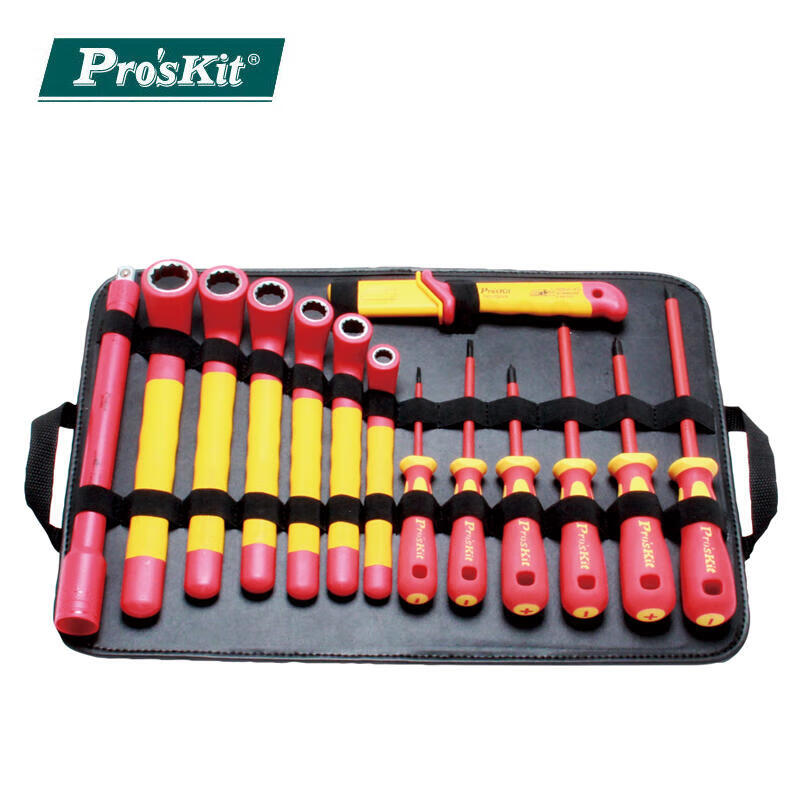 Baogong VDE1000V high voltage insulation universal tool set high voltage tool set 41 pieces PK-2836M