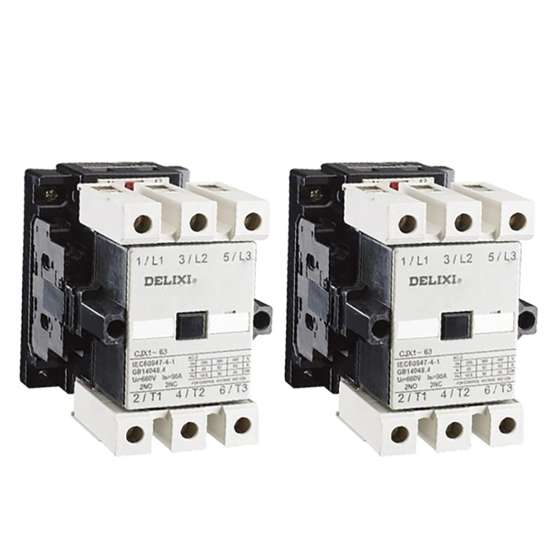 Delixi customized AC contactor CJX1-12/01 50Hz 3P 36V delivery time 15 days customized models are not returnable