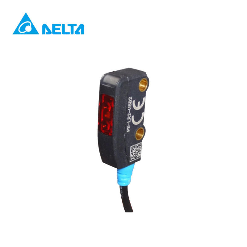 Delta diffuse reflection photoelectric sensor, push-pull output (compatible with NPN/PNP) 50mm detection distance; PS-LR2-USB2