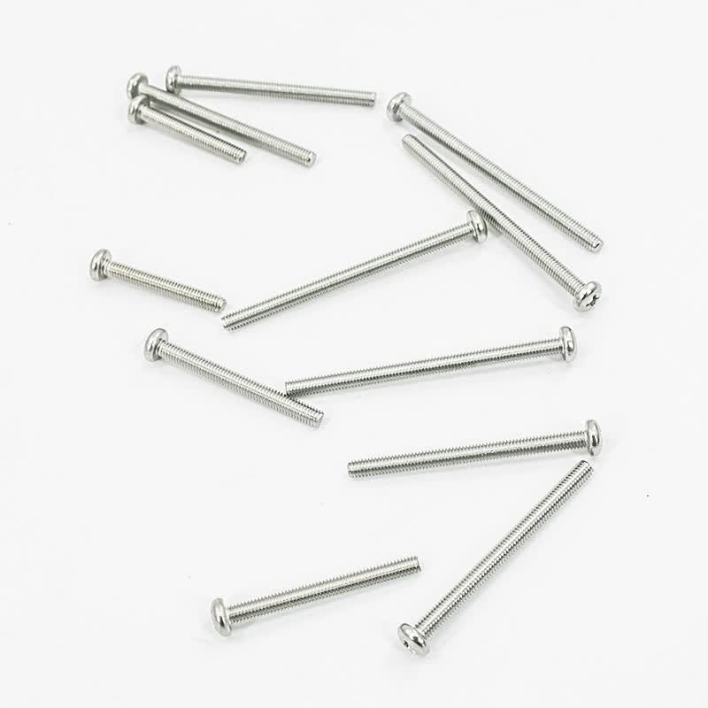 Haisdic [Beijing Warehouse Delivery] 304 Stainless Steel Socket Panel Screws GB818 M4 Round Head Screw Set (2008 Model) 1 Box HKZ-156