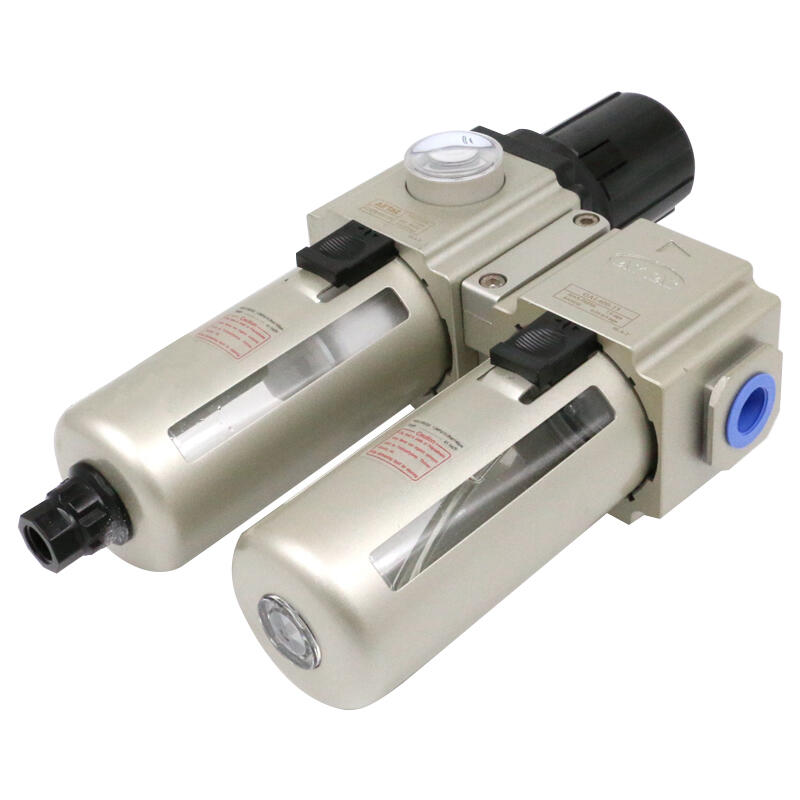 AirTAC air source treatment component - two-piece (pressure regulating filter + oil mist collector); GAFC40015S