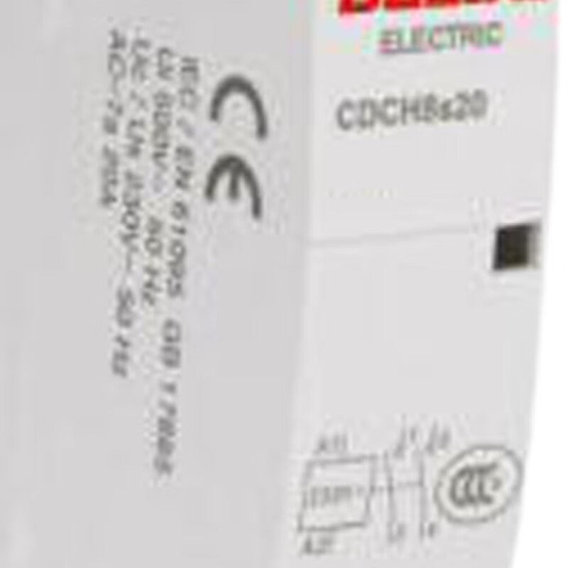 DELIXI ELECTRIC contactor CDCH8s20 20A 2P 1NC 220-240V/can be customized