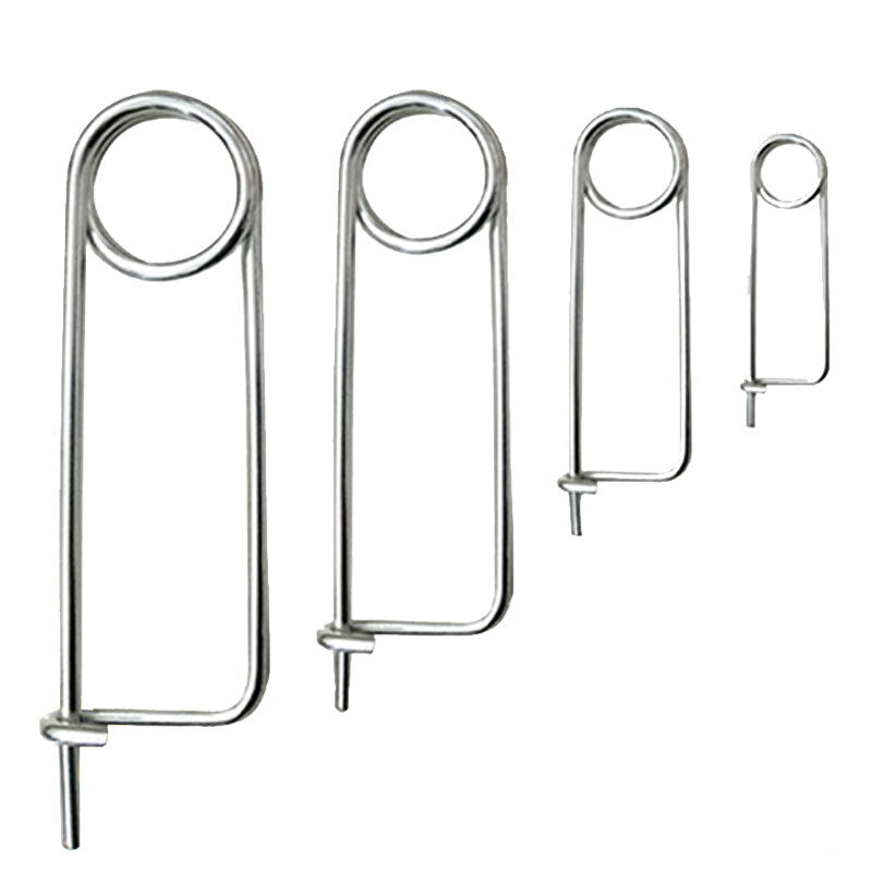 Winstan WY0200 Safety Pin, Rectangular Locking Pin, 3# (10 pieces)