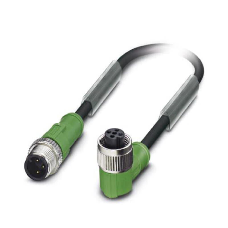 Phoenix sensor/actuator cable; SAC-3P-M12MS/ 0,6-PUR/M12FR