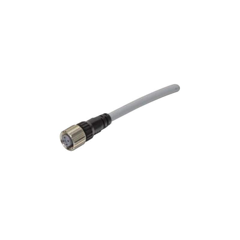 Omron sensor I/O connector, single-sided socket connector; XS2F-D421-DC0-F