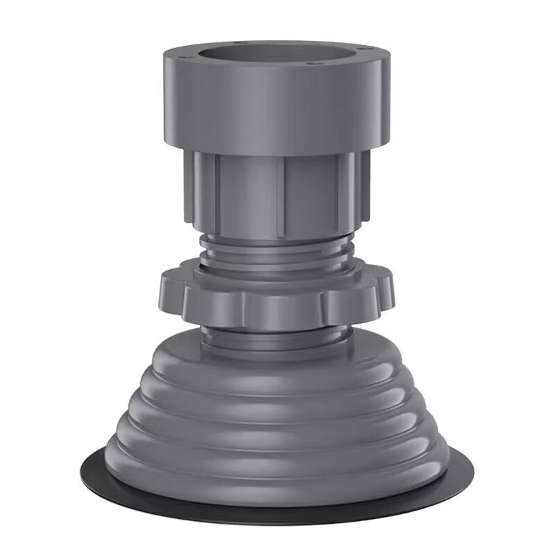 Adjustable shock-absorbing and anti-slip base for high-speed hand dryers, with adjustable balance, large-foot design, suitable for both impeller and roller dryers, moisture-proof support. 4-pack [9-11cm height increase] Reinforced version.