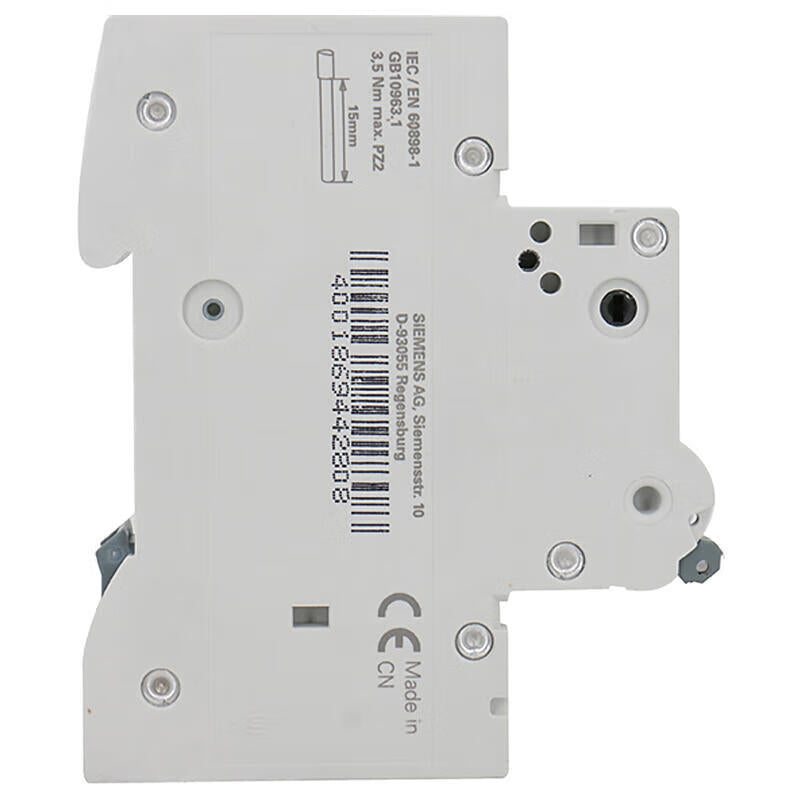 Siemens miniature circuit breaker 10A 1P D 10kA; 5SY4 1P D10