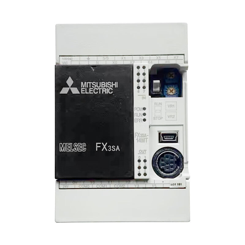 Mitsubishi Electric FX3SA series micro programmable controller, basic unit; FX3SA-14MT-CM