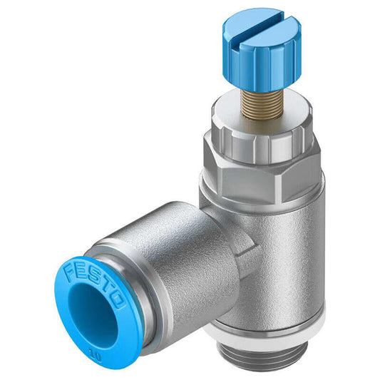 one-way throttle valve GRLA-1/4-QS-10-RS-D