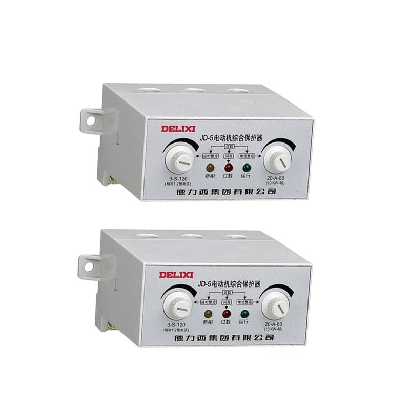 Delixi JD-5 Electric Motor Protector AC36V 1-80A (0.5-40KW)