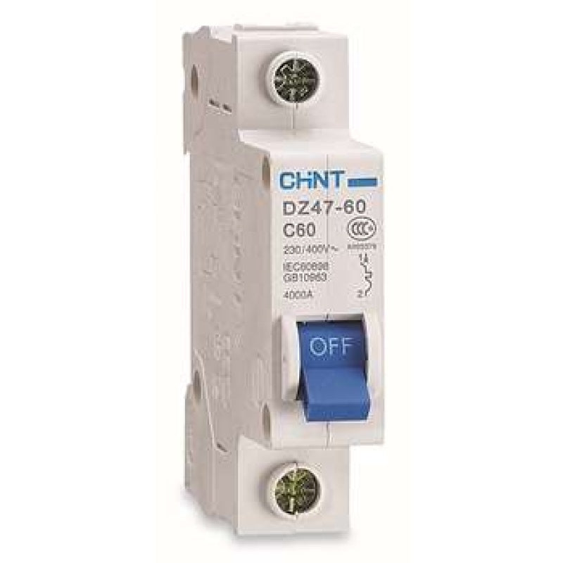 Chint (CHNT) DZ47-60 1P D10A DZ47 series 6KA small circuit breaker (D trip)