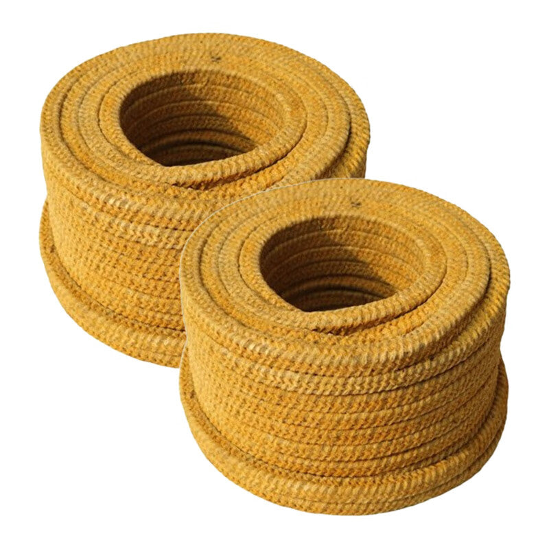 Yonghao Yinghong Butter Packing Yarn Water Pump Sealing Packing High Temperature Resistant Packing Seals, Customizable 12mm*12mm, Price Per Meter