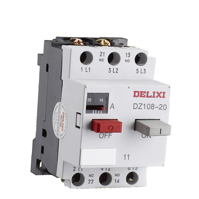 Delixi motor circuit breaker DZ108-20/10 1A; DZ10820110