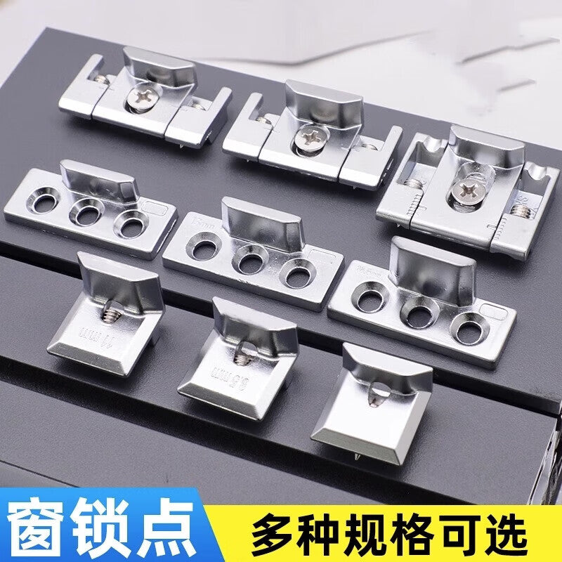 Pango Precision Door and Window Locking Points, European Standard Lock Base, Inward Opening and Tilting Window Stoppers, Regular Model, 4-Pack