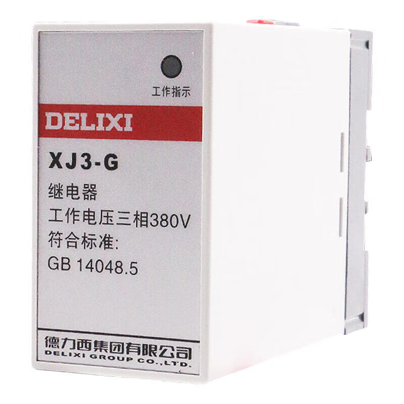 Delixi Electric phase failure and phase sequence protection relay; XJ3-G AC380V