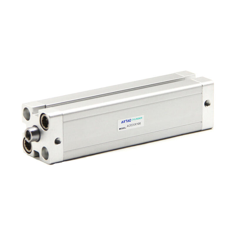 AirTAC compact cylinder, double acting, internal thread piston rod, no magnet; ACE20X20