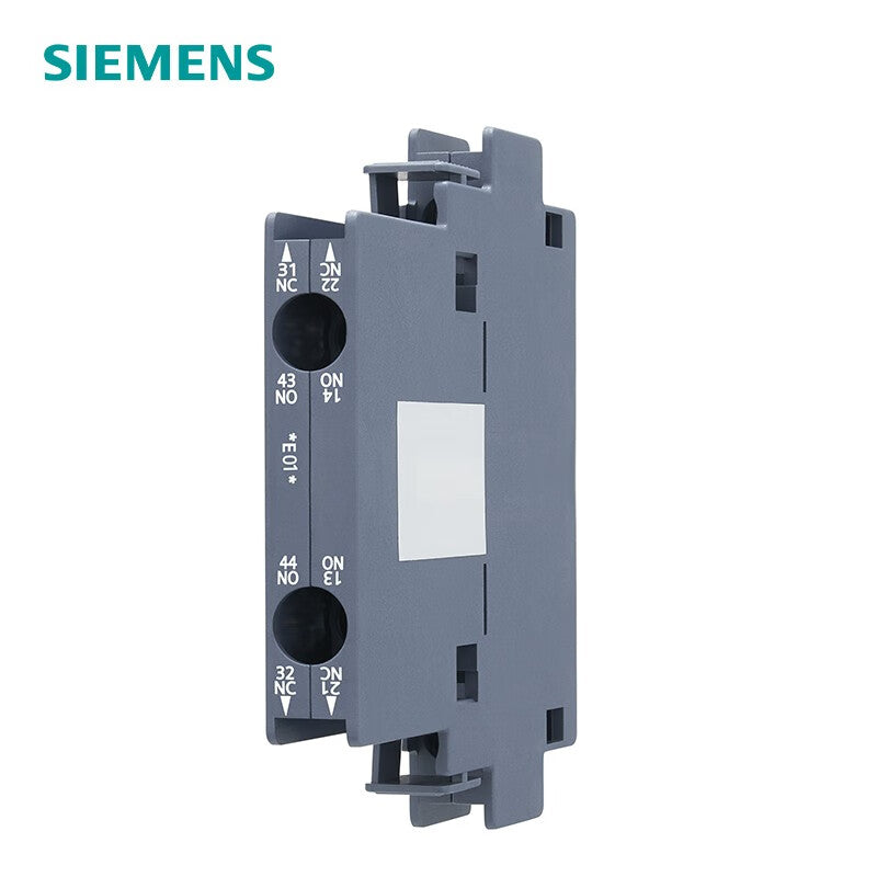 Siemens 3RT7 accessory auxiliary contact 1NO+1NC side-mounted 3RH79211DA11 contactor accessory
