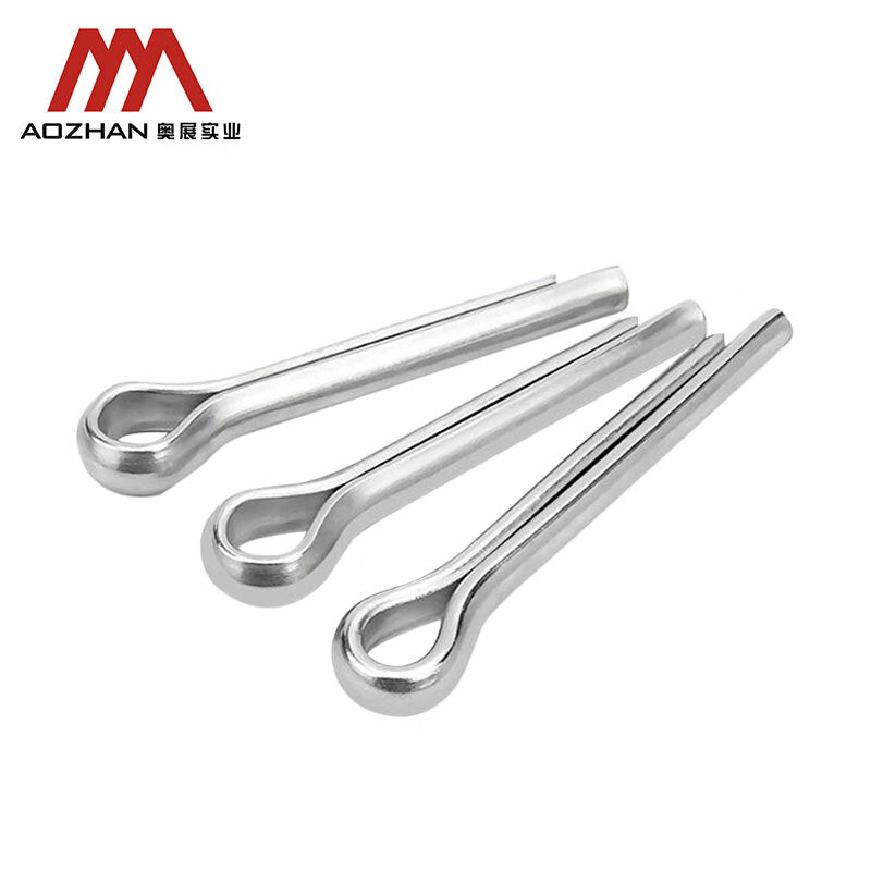 AOZHAN GB91 Stainless Steel 304 Cotter Pins, Hairpins, Whistle Pins, U-Shaped Pins, Steel Pins, Positioning Pins GPH M5.0*55 (450 pieces/box)