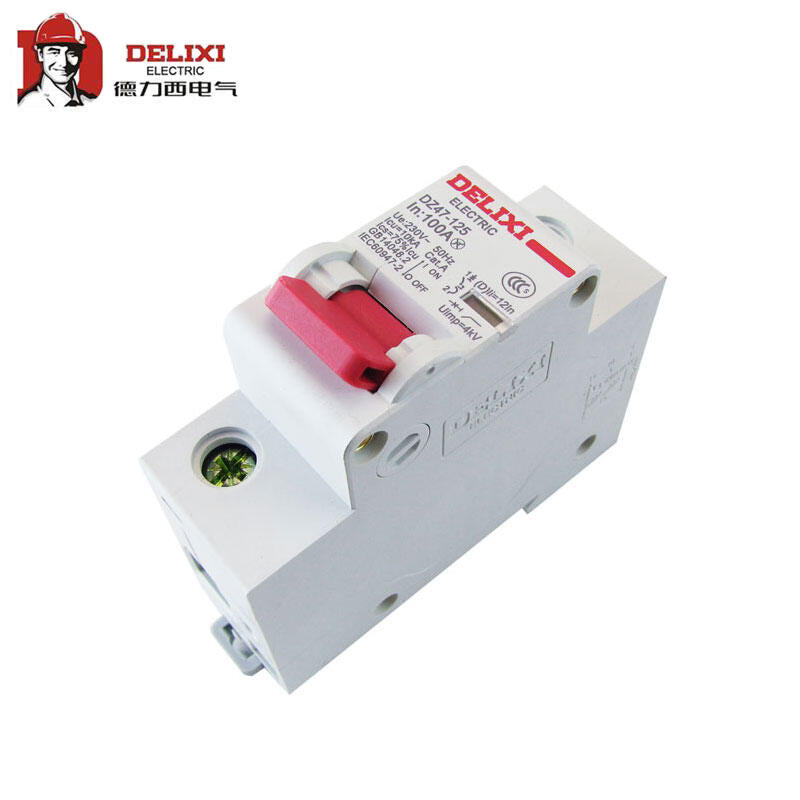 Delixi Electrical standard circuit breaker; DZ47-125 1P li(C) 80A