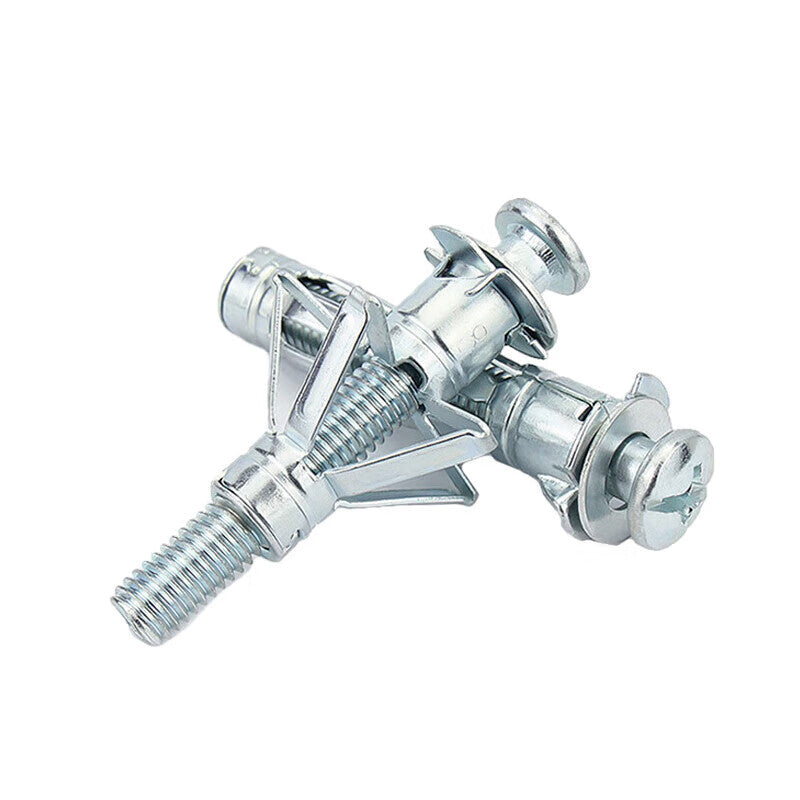 Peifan Hollow Brick Expansion Bolts, Hollow Wall Gypsum Board Expansion Screws, Hollow Wall Screws M8*65 (10 pieces per pack)