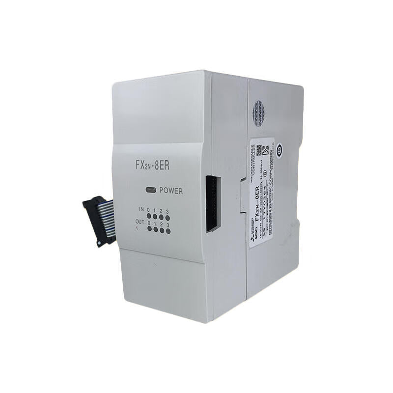Mitsubishi Electric PLC, expansion unit, 4 input/4 output (relay); FX2N-8ER