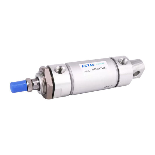 AirTAC Aluminum alloy mini cylinder, double acting, without magnet; MBL20X200CA