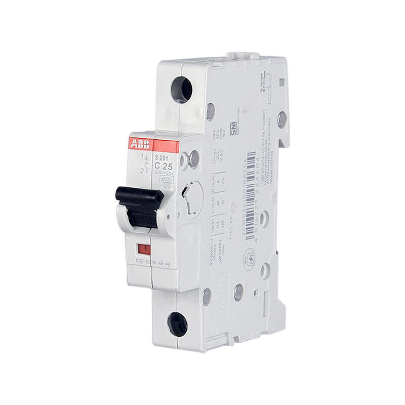 ABB S200 series miniature circuit breakers; S201-C25