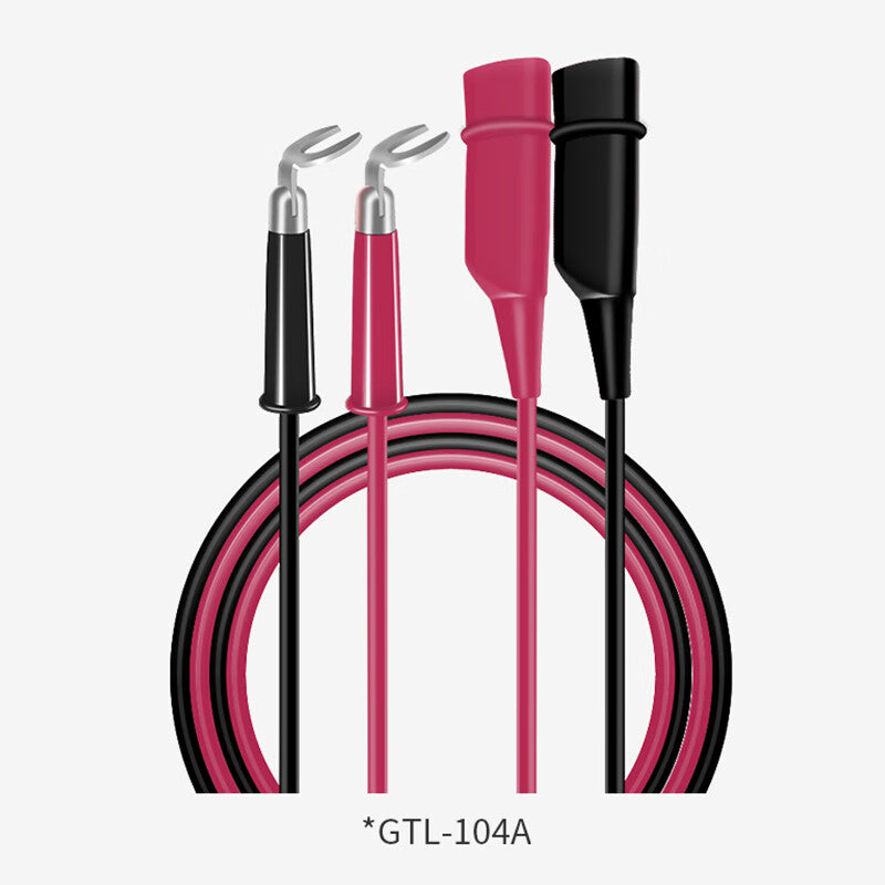 GWINSTEK GTL-104A U-shaped alligator clip DC power output cable test cable (maximum current 10A)
