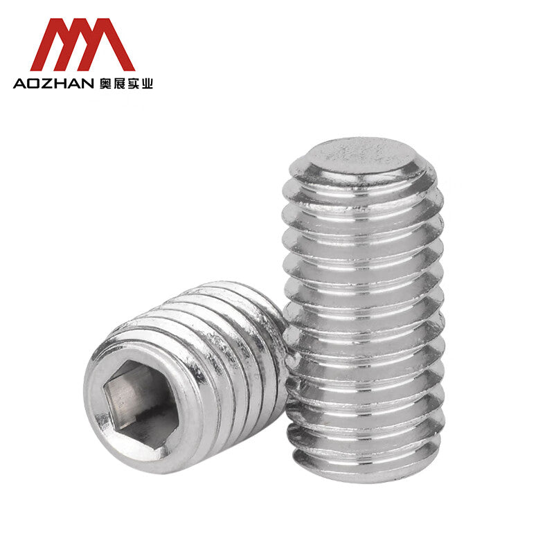 AOZHAN 304 Stainless Steel DIN913 Socket Head Screws, GPH M5*6 Series (4000 pieces/box)