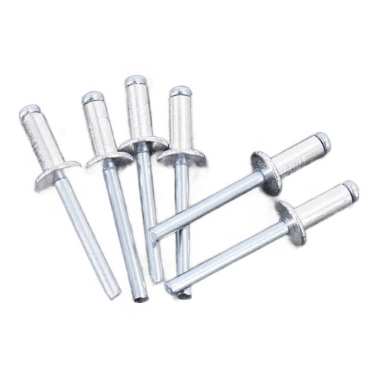 Yonghao Yinghong Aluminum Alloy Open-Type Round Head Blind Rivets 5×35 (250 pieces) - Price per Pack
