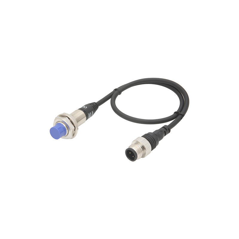 Autonics inductive cylindrical proximity switch 3-wire connector connection detection distance 8mm PNP; PRDW12-8DP