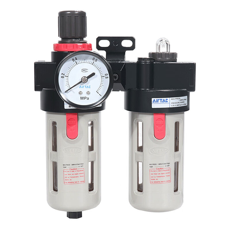 AirTAC air source processing unit, two-piece (attached table, with bracket); BFC3000A1