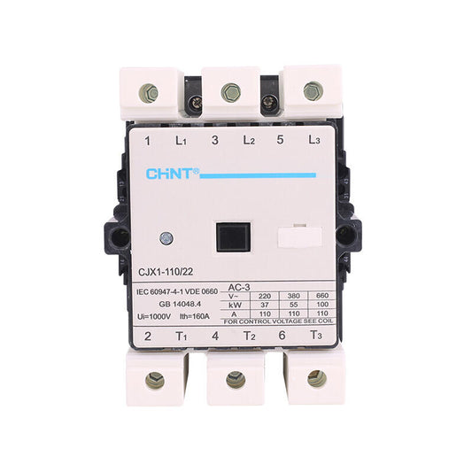 Chint CJX1-110/22 220V AC Contactor for Reliable Control