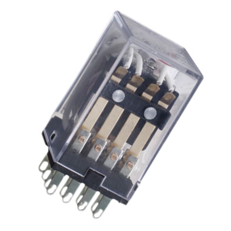 Chint small medium power electromagnetic relay DC 24VDC 4NO+4NC 3A JZX-22F(D)/4Z plugs into DC24V