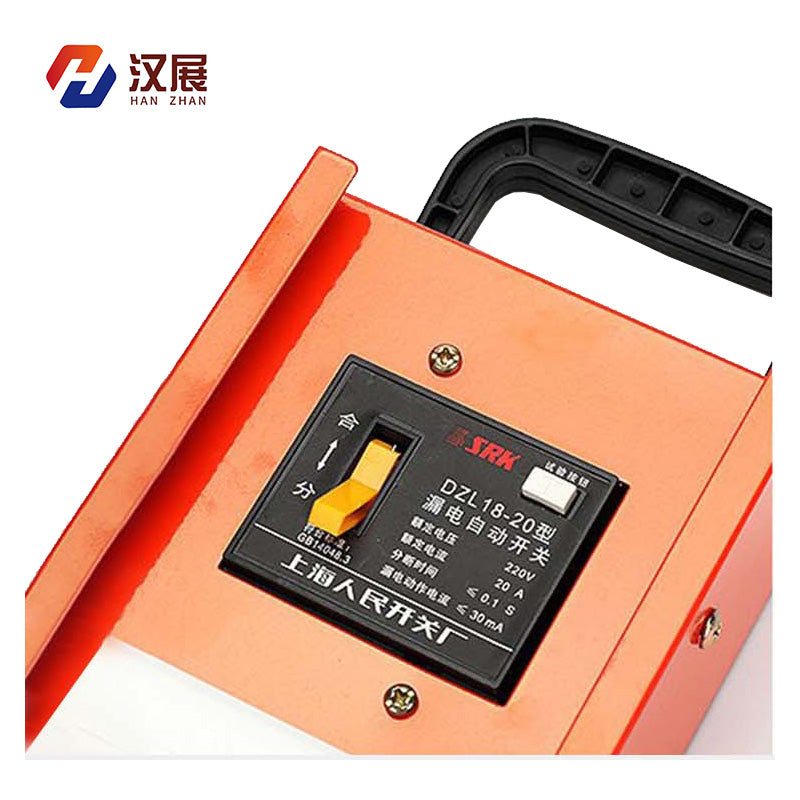 Hanzhan Mobile Electrical Box 220V 2-Position 5-Hole Socket