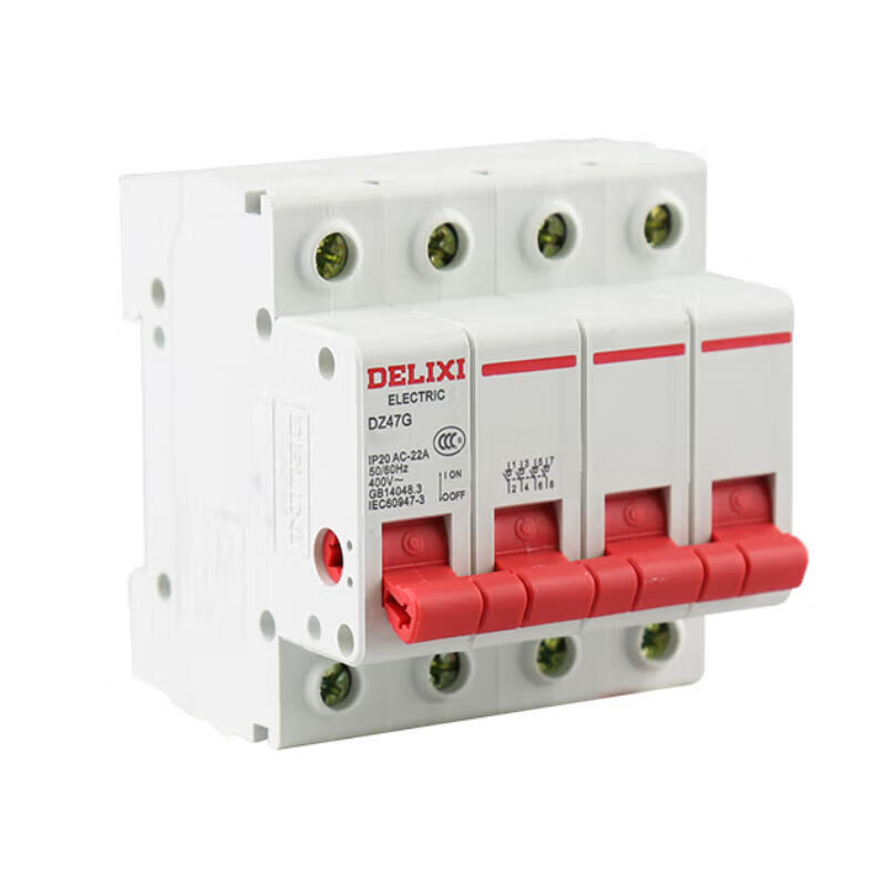 Delixi electrical isolation switch; DZ47G 4P 32A
