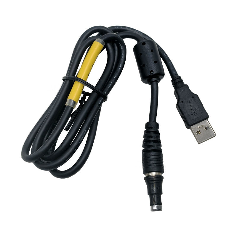 Chuangji Interconnect, Tiantong handheld device data cable, charger charging cable, circular connector to USB, 1 meter, BH-TT-USB, 1 piece.
