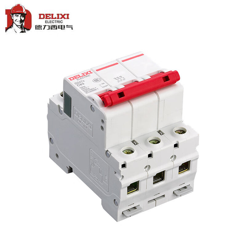 Delixi DZ47s C Type 3P 63A 400V Circuit Breaker