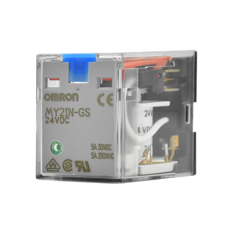 Omron micro power relay; MY2IN-GS DC24 BY OMZ/C