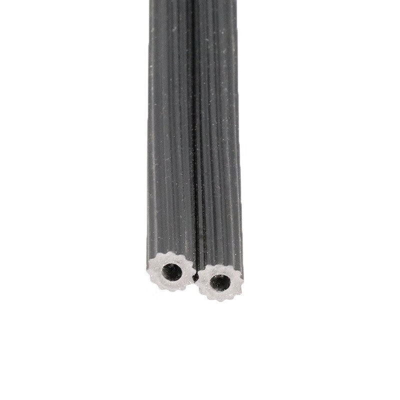 Crouching Tiger, Hidden Dragon - Screen Window Sealing Strip, Door and Window Rubber Sealing Strip, Soundproof and Windproof Rubber Strip Inlay Fixing Round Strip, Diameter 5mm (50 meters)