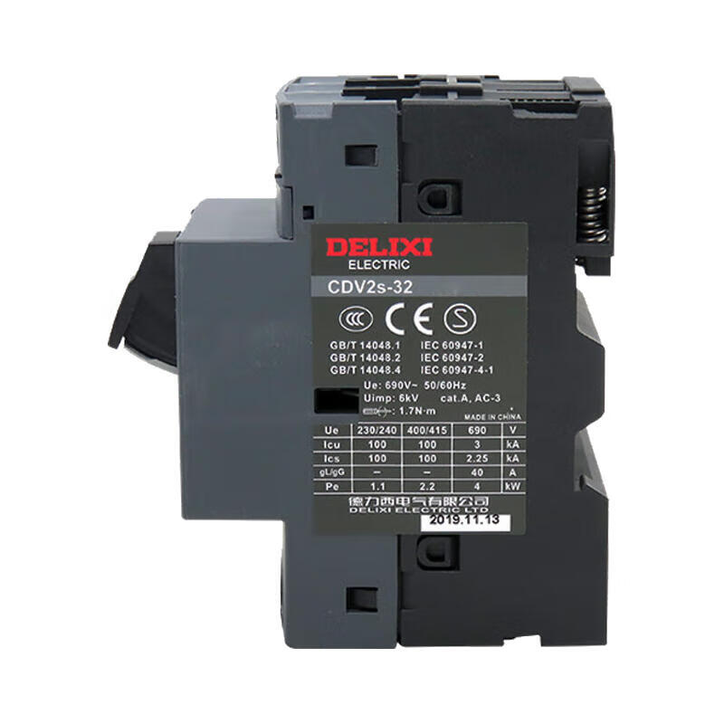 Delixi CDV2s-32 Motor Circuit Breaker 4-6.3A