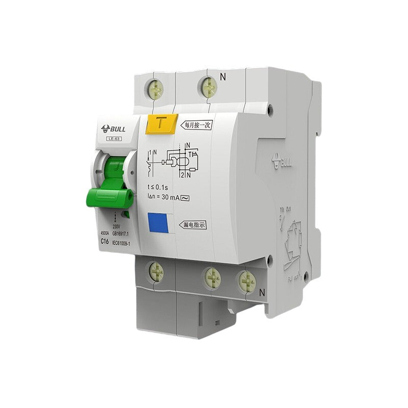 BULL LE-63 Air Switch with Leakage Protection Circuit Breaker