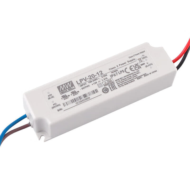 MEAN WELL power supply, 60 units/box; LPV-20-12