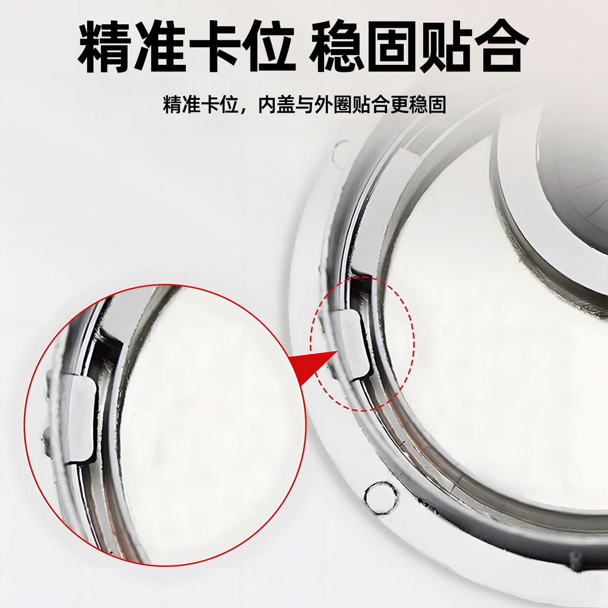Bohuida computer desk hole cover, office desk cable hole decorative cover, desktop opening round hole cover