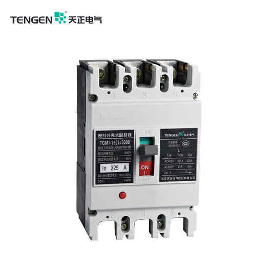 Tianzheng 3P Circuit Breaker 40A with 25kA Breaking Capacity