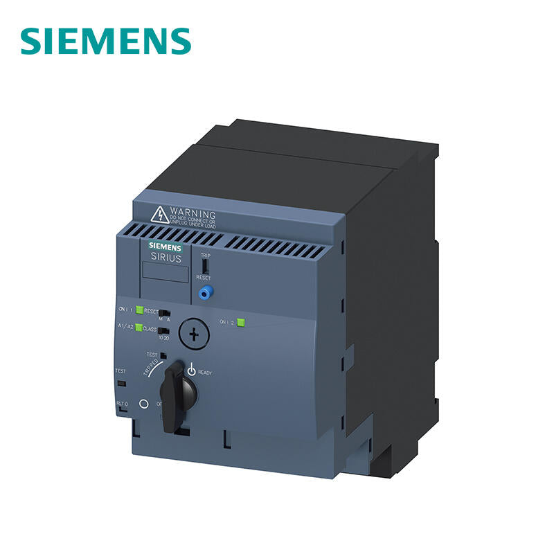 Siemens reversible starter, 690V, AC/DC24V, 0.1-0.4A Main circuit interface: pluggable, no terminal Control circuit interface: pluggable, no terminal; 3RA62500AB30