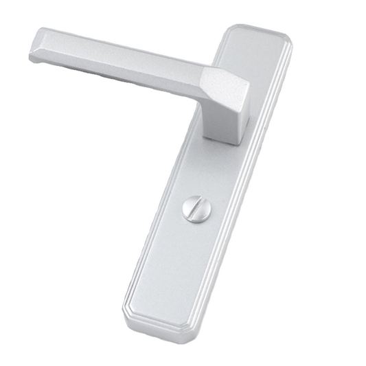 Du'ao bathroom door lock, aluminum alloy door lock, toilet/bathroom door handle, household keyless door lock, 110mm hole spacing