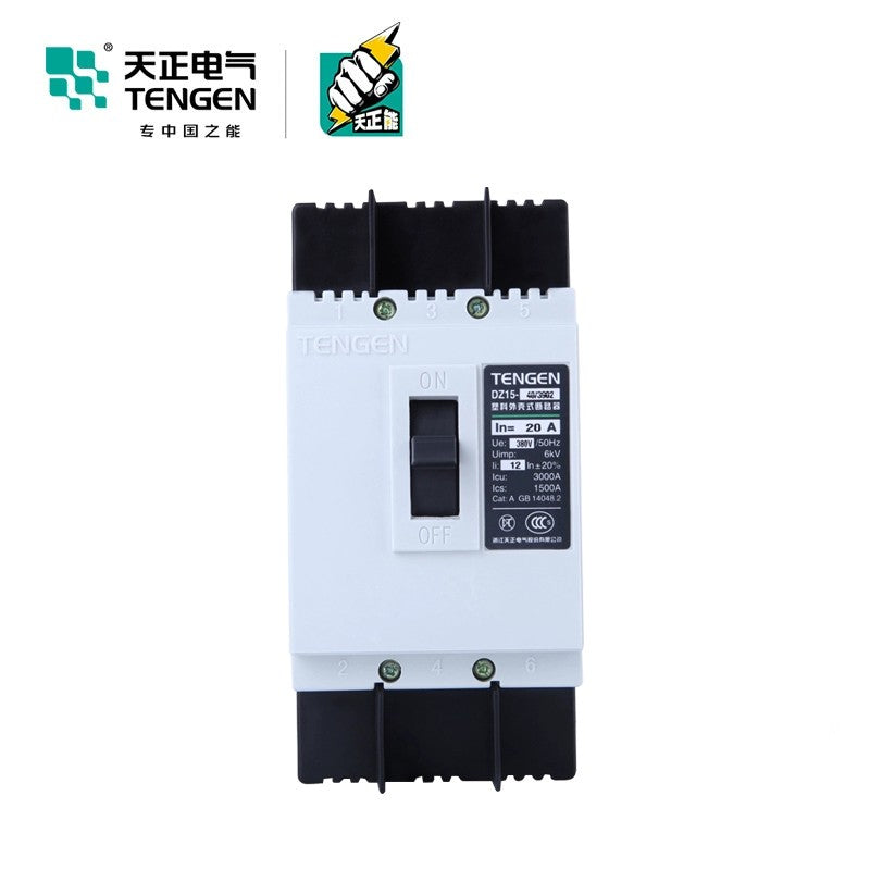 Tianzheng TENGEN DZ15-100 Circuit Breaker 63A Air Switch