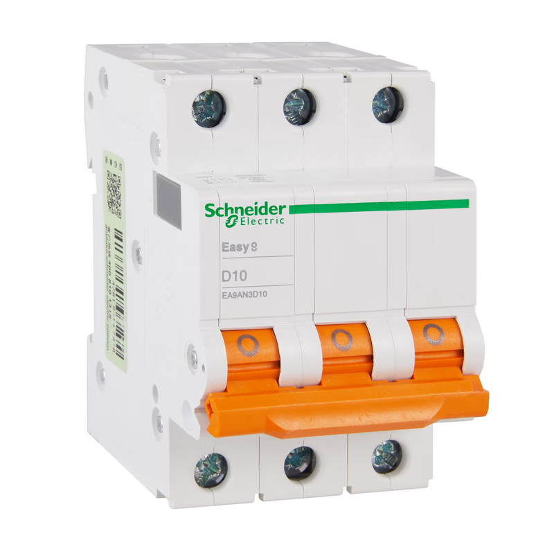 Schneider Electric EA9AN 3P D10A Miniature Circuit Breaker